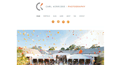 Desktop Screenshot of carlkerridgephotography.com